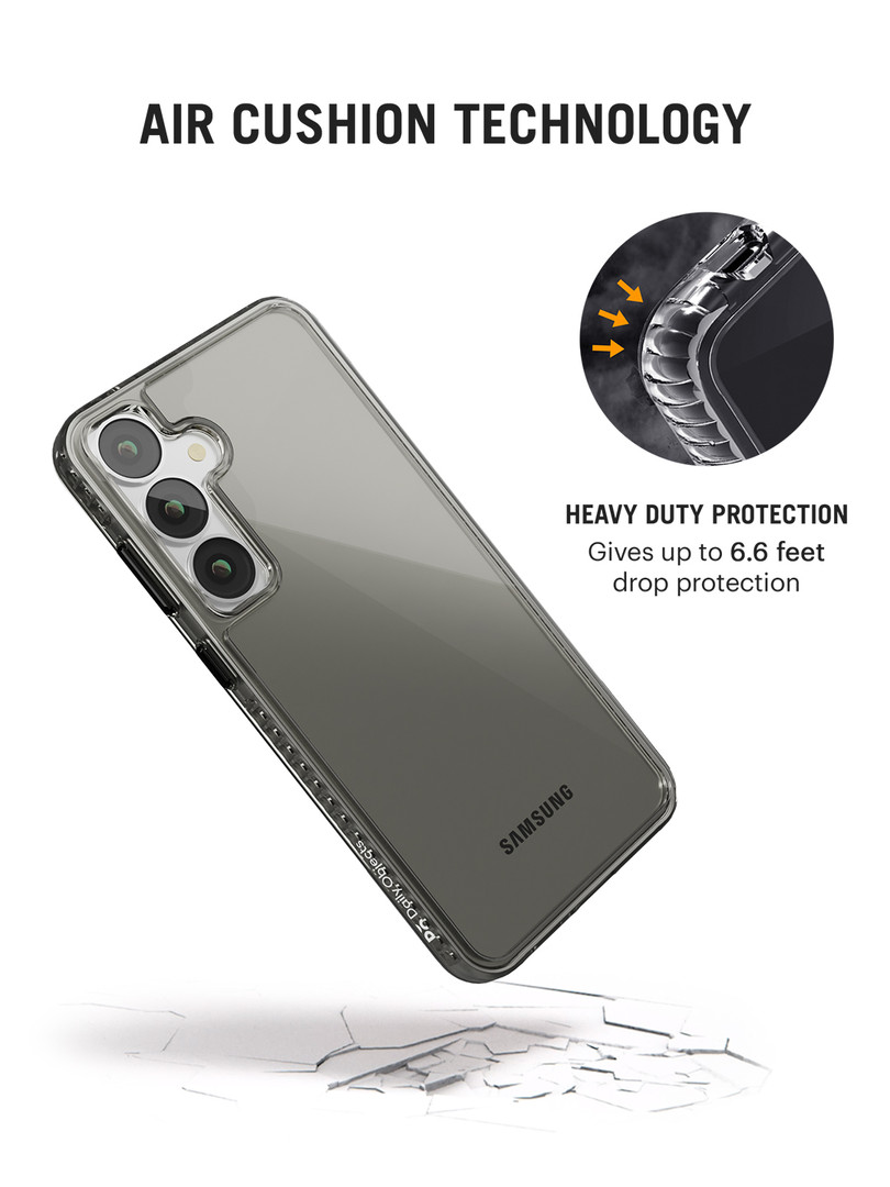 DailyObjects Stride 2.0 Clear Samsung Galaxy S24 Back Case